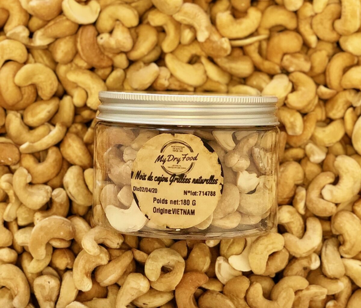 Noix de Cajou Grillée Naturelle la boite de 180g Planète Fruits — free download
