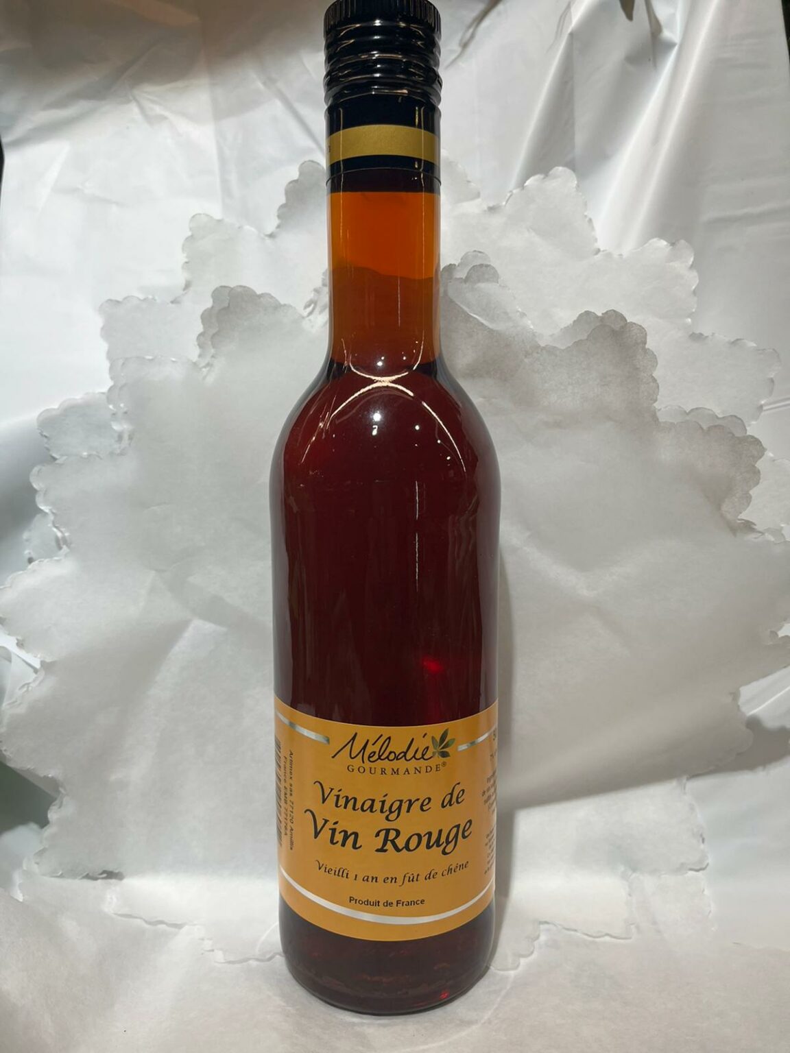 Vinaigre de Vin rouge la bouteille 50cL Planète Fruits
